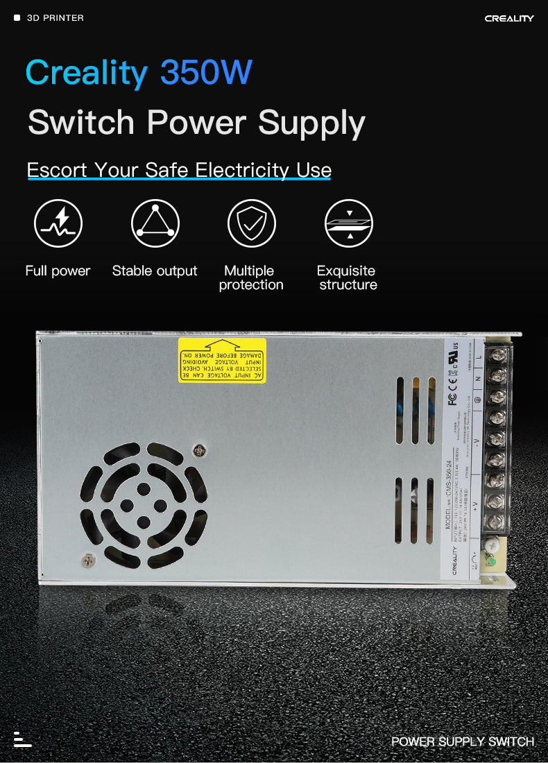 Creality 3D, 350W Power Supply