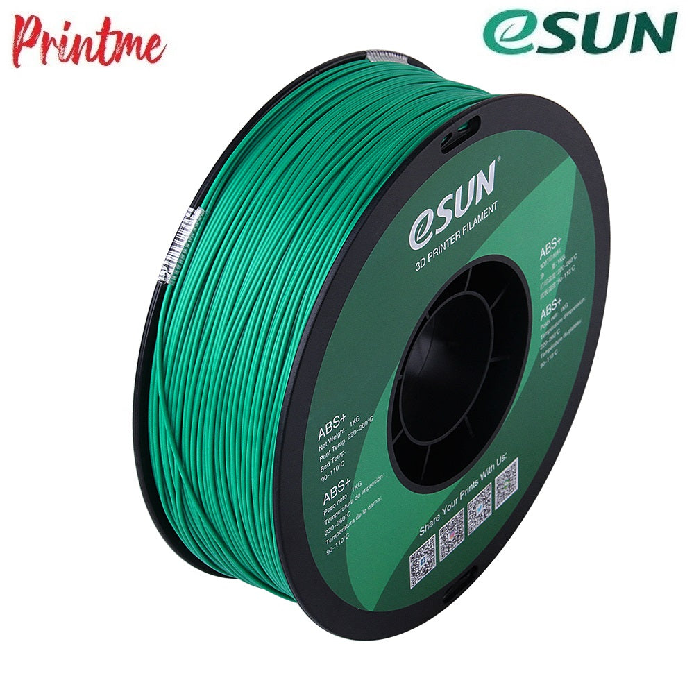 eSUN ABS+ Green 1.75mm 1kg/2.2lbs