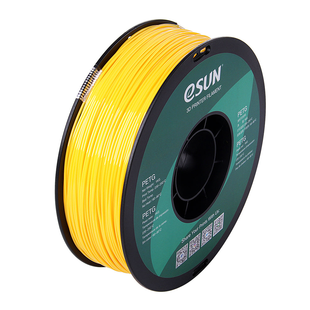 eSUN PETG Solid Yellow 1.75mm 1kg/2.2lbs