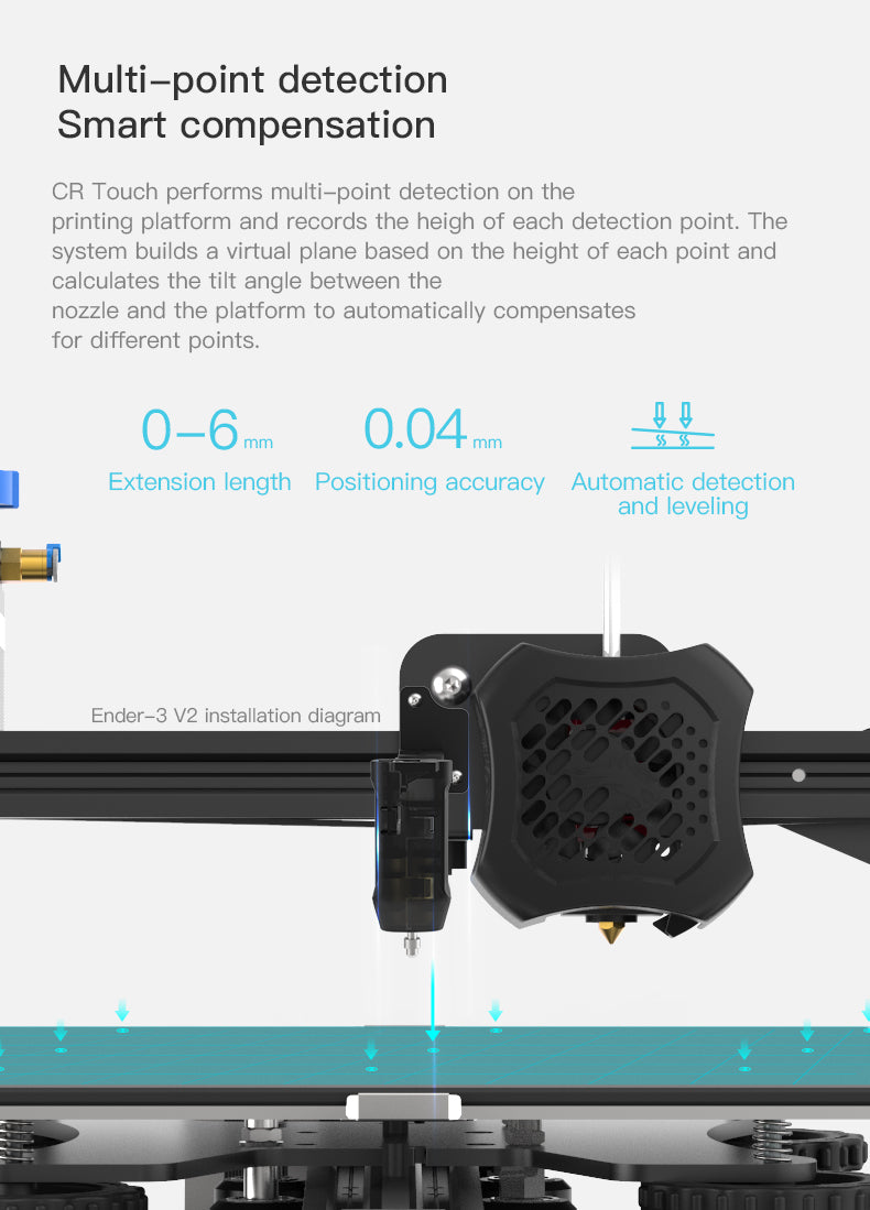 Creality 3D, CR Touch Auto Bed Levelling Kit