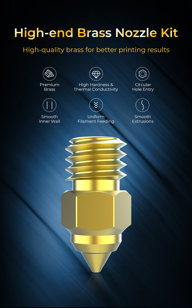 Creality 3D High-end Brass Nozzle Set