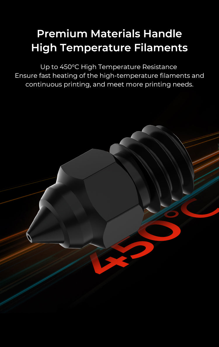 Creality 3D High-end Hardened Steel Nozzle Set