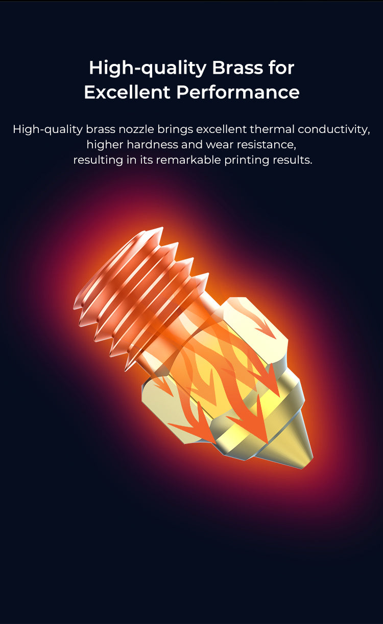 Creality 3D High-end Brass Nozzle Set