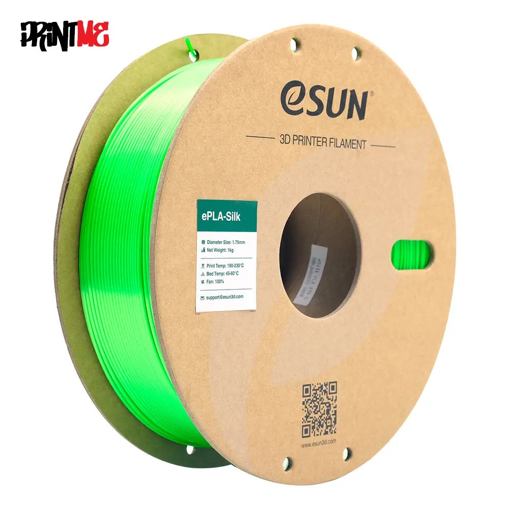 eSUN eSilk Green 1.75mm 1kg/2.2lbs