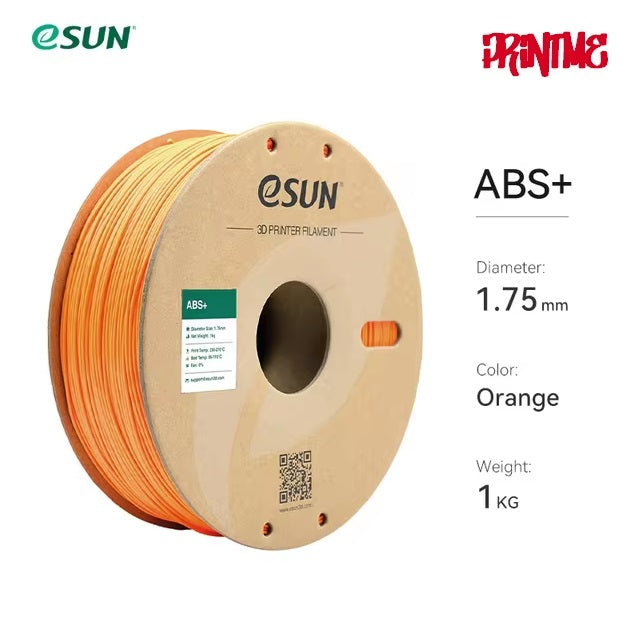 eSUN ABS+ Orange 1.75mm 1kg/2.2lbs