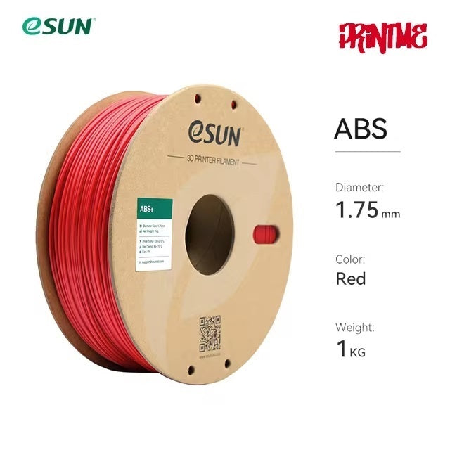 eSUN ABS Red 1.75mm 1kg/2.2lbs