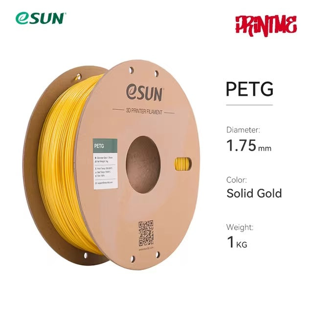 eSUN PETG Solid Gold 1.75mm 1kg/2.2lbs