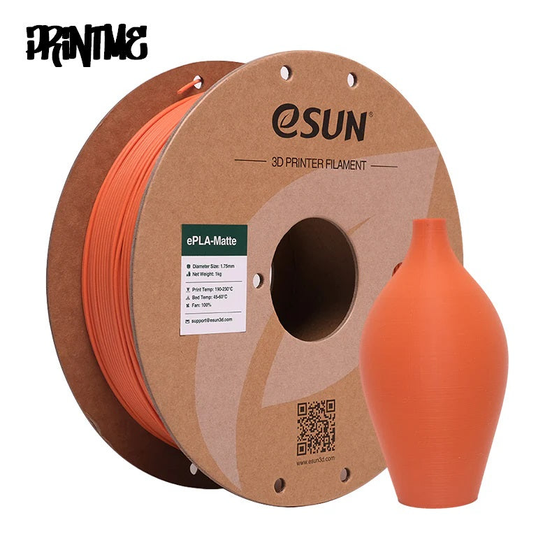 eSUN Matte Tangerine 1.75mm 1kg/2.2lbs