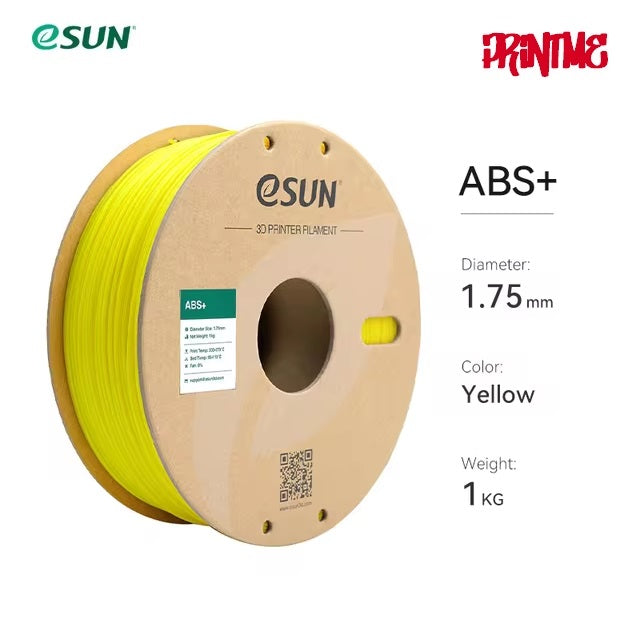 eSUN ABS+ Yellow 1.75mm 1kg/2.2lbs