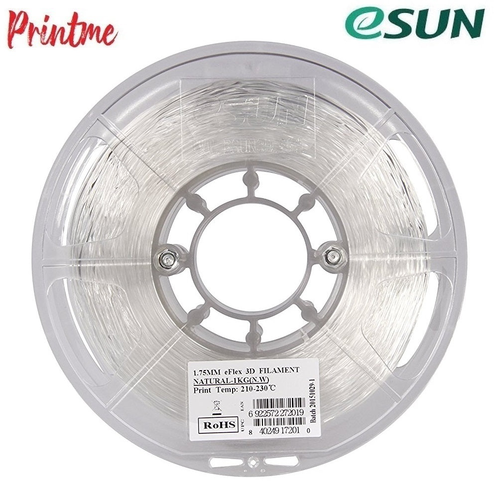 eSUN eFlex Natural 1.75mm 1kg/2.2lbs