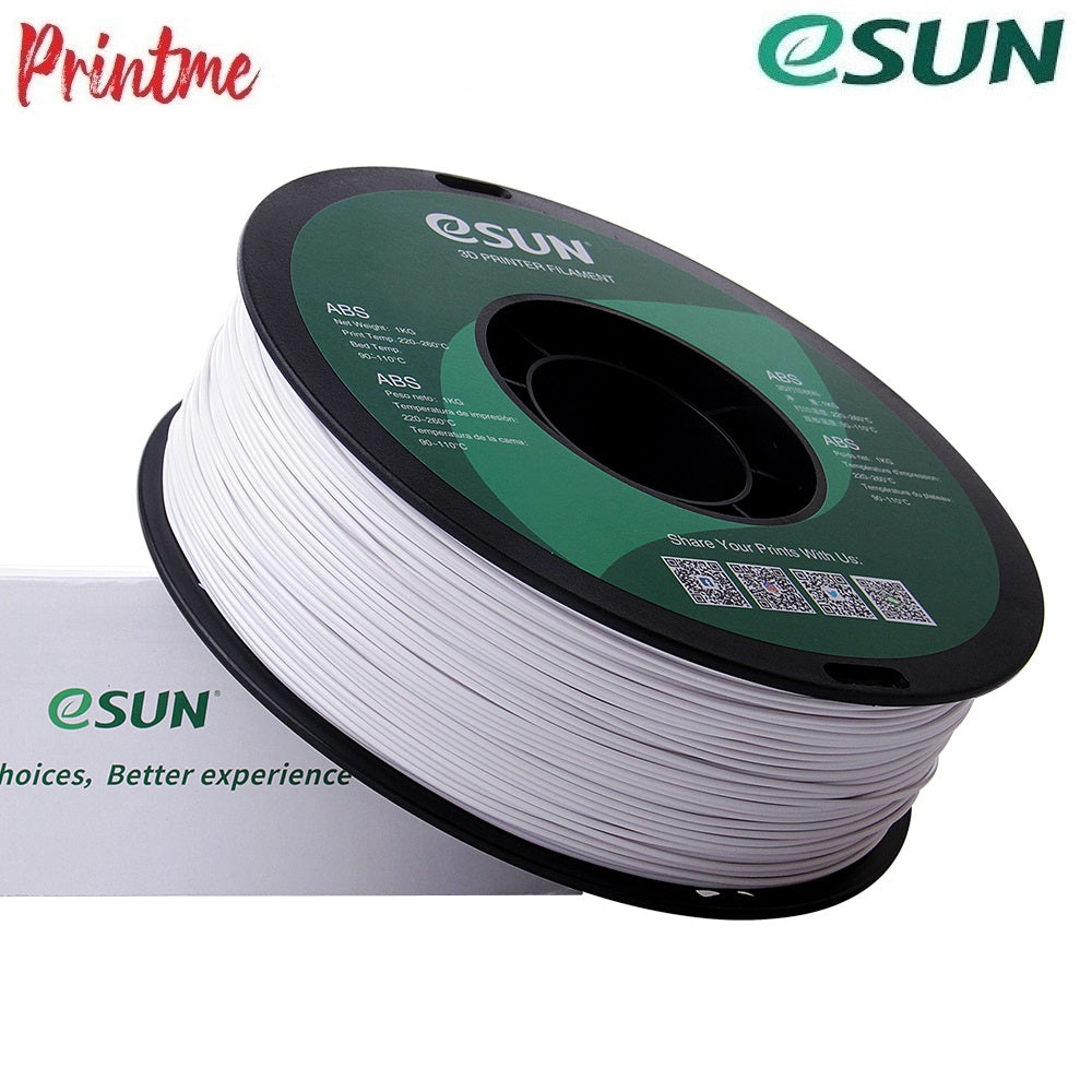 eSUN ABS Cold White 1.75mm 1kg/2.2lbs
