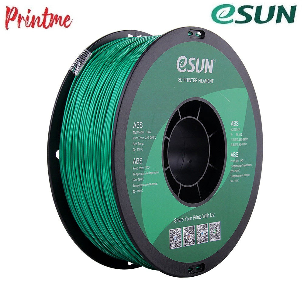 eSUN ABS Green 1.75mm 1kg/2.2lbs