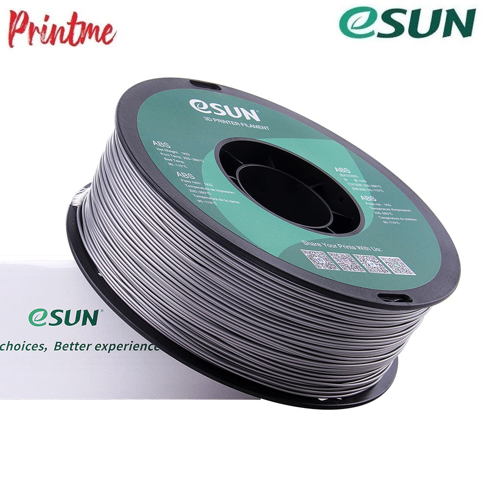 eSUN ABS Silver 1.75mm 1kg/2.2lbs