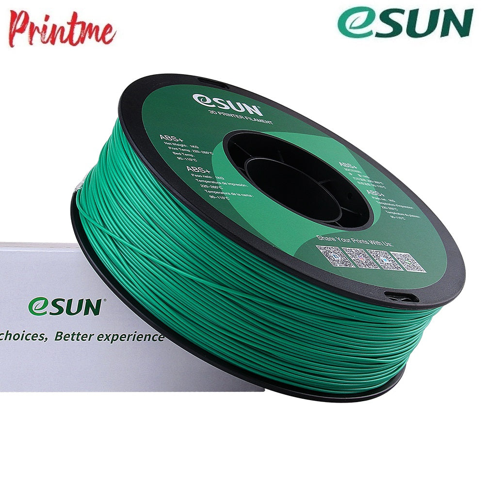 eSUN ABS+ Green 1.75mm 1kg/2.2lbs