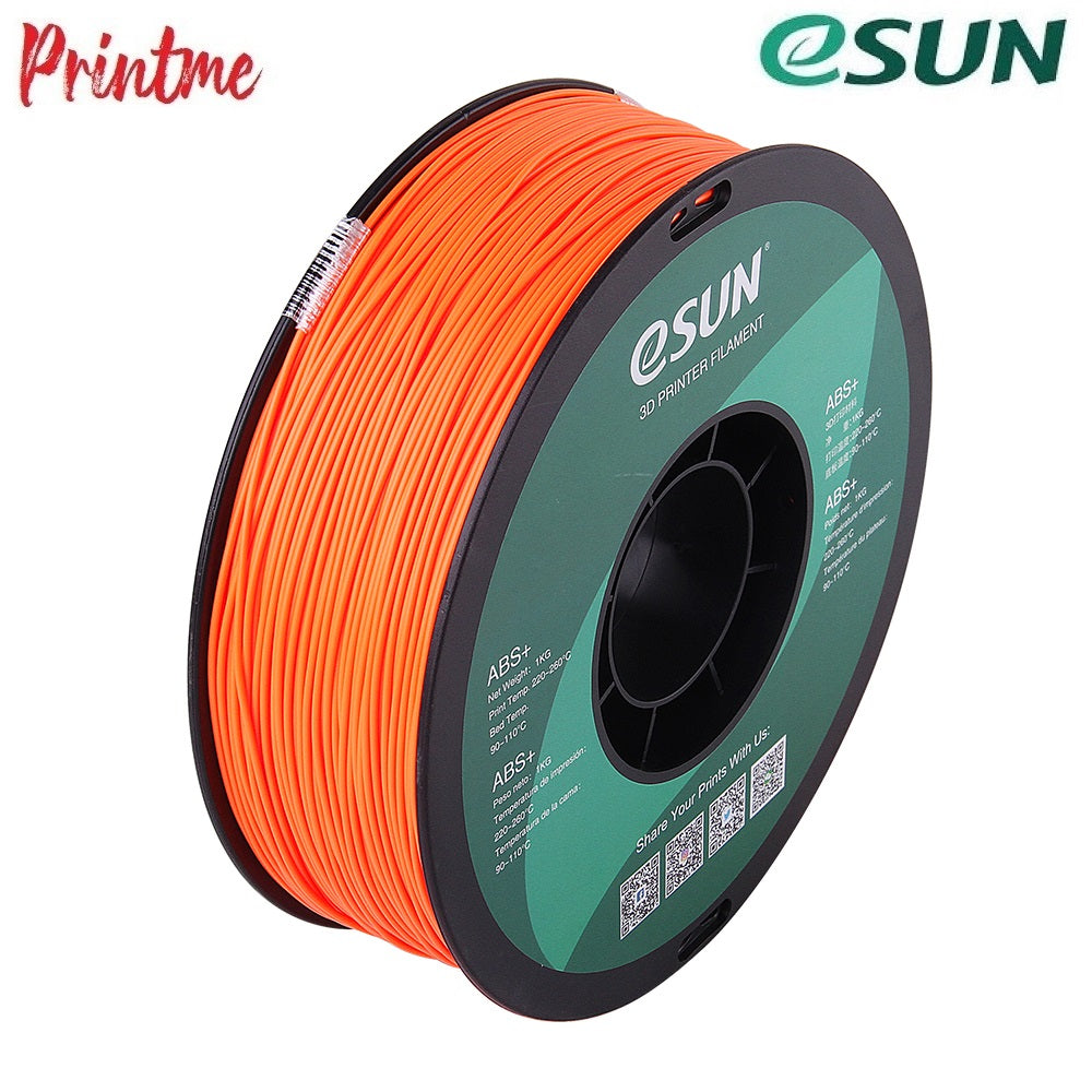 eSUN ABS+ Orange 1.75mm 1kg/2.2lbs