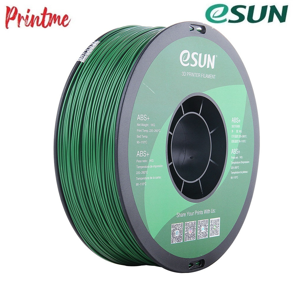 eSUN ABS+ Pine Green 1.75mm 1kg/2.2lbs