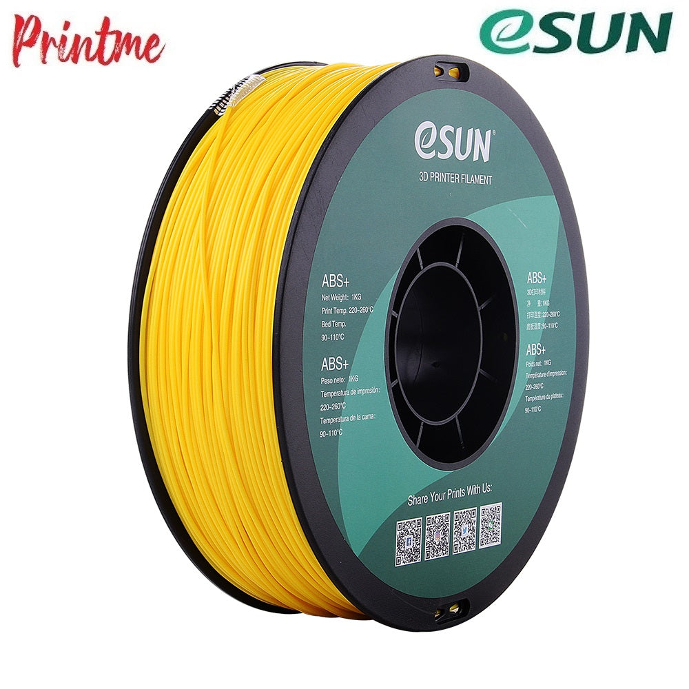 eSUN ABS+ Yellow 1.75mm 1kg/2.2lbs