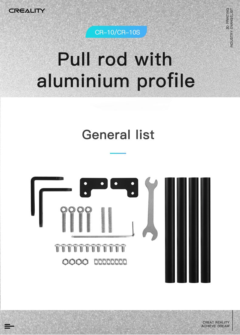 CREALITY 3D CR-10S Pull Rod Kit