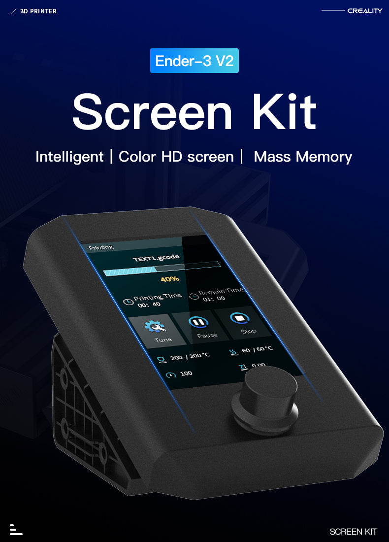 Creality 3D Ender-3 V2 Intelligent Screen Kit