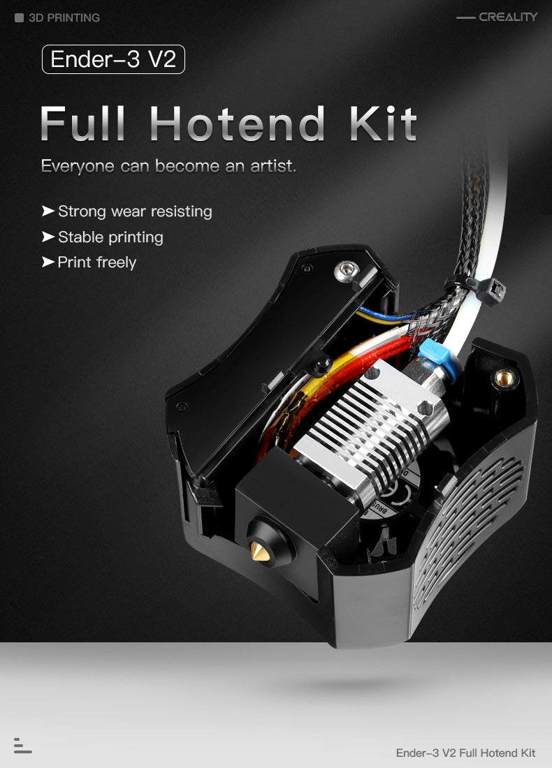 CREALITY 3D Ender 3 V2 Full Hotend Kit