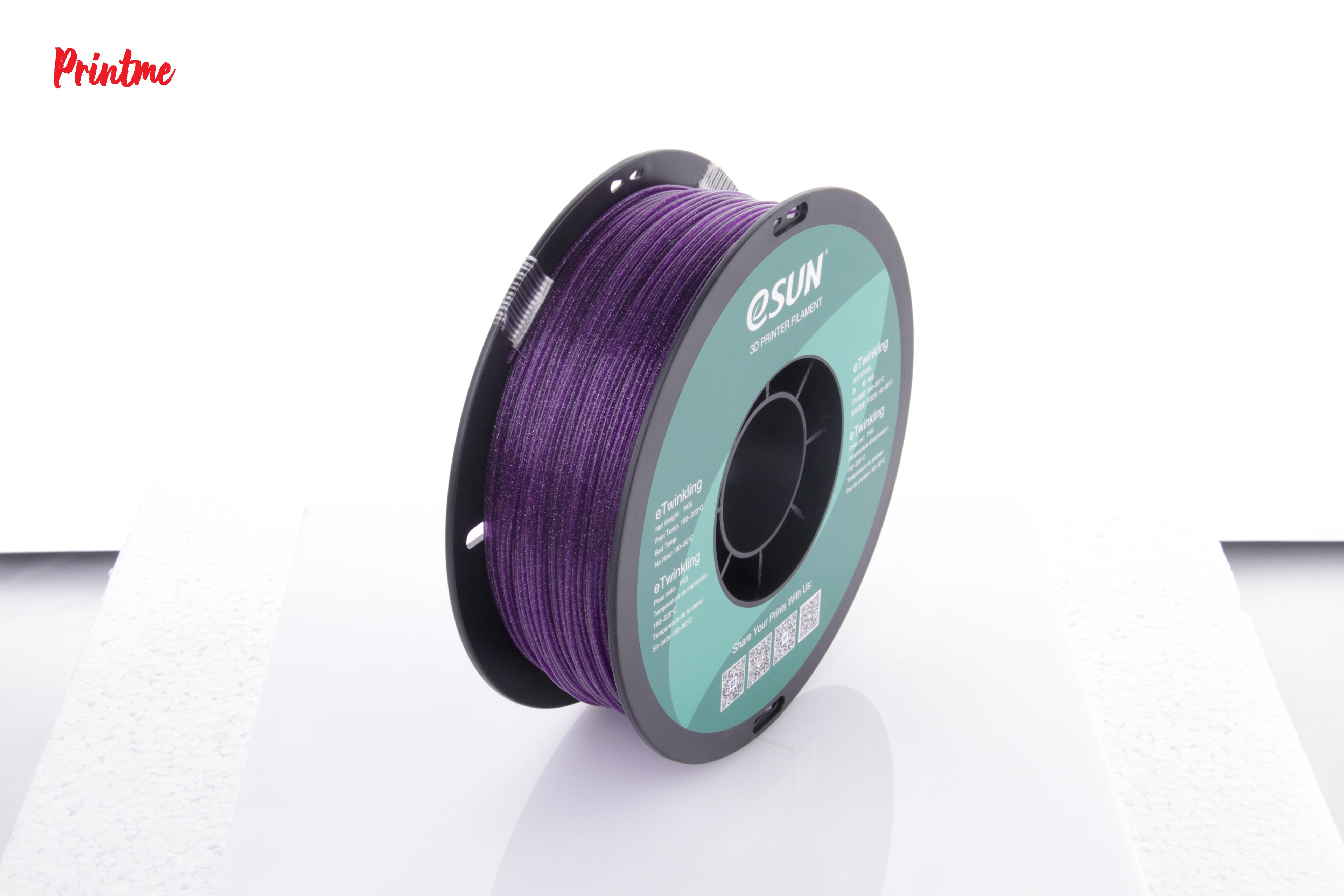 eSUN eTwinkling Purple 1.75mm 1kg/2.2lbs