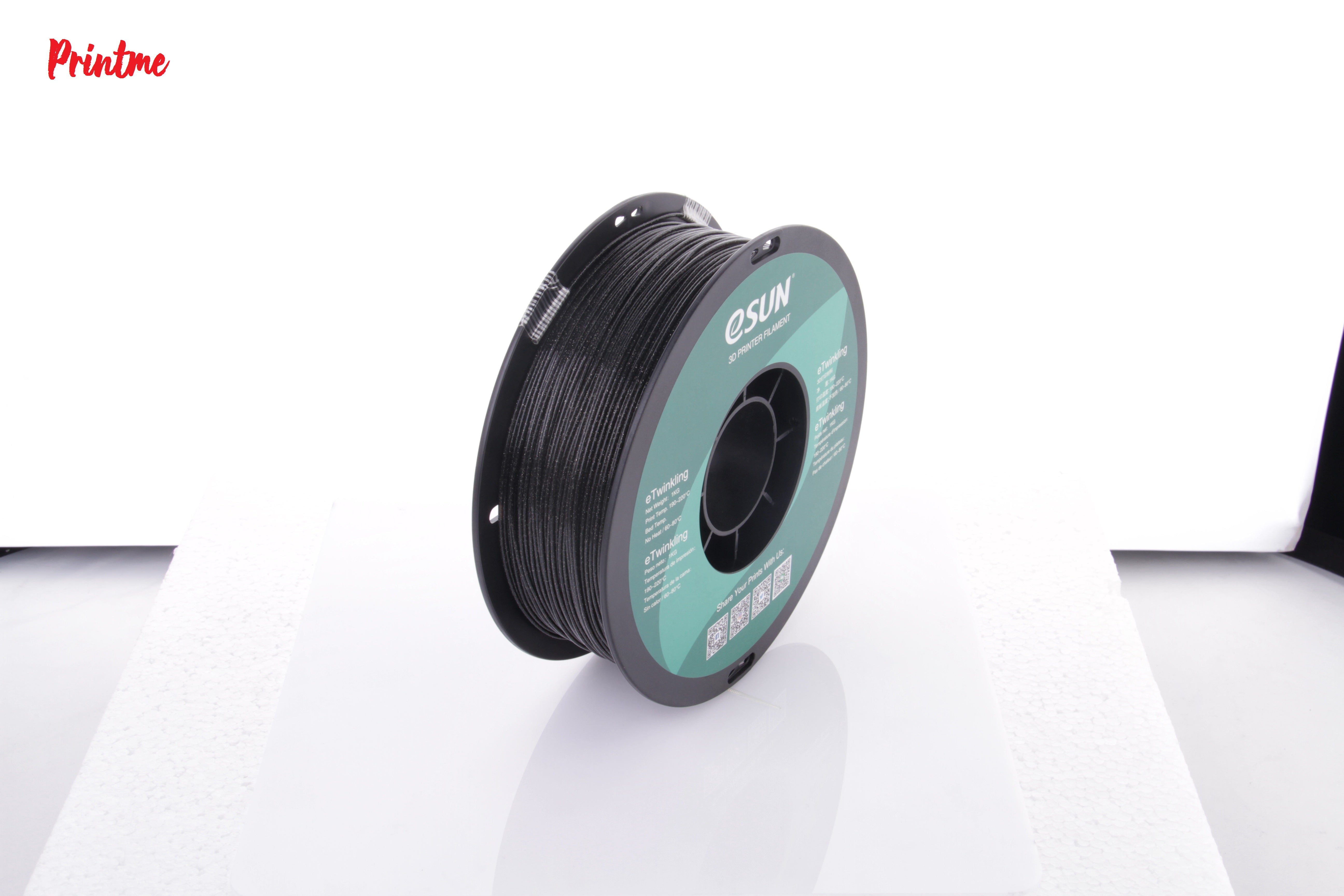 eSUN eTwinkling Black 1.75mm 1kg/2.2lbs