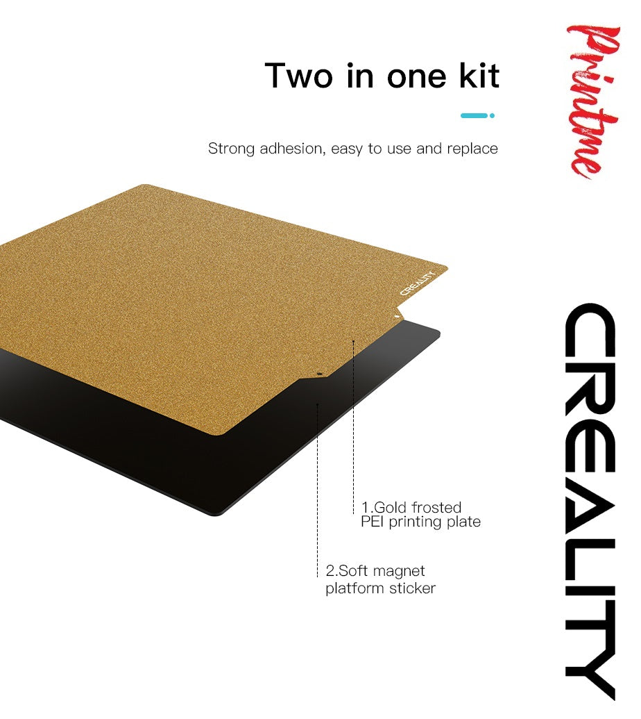 Creality 3D CR-10 Series PEI Printing Plate 320x310x2mm Frosted Surface