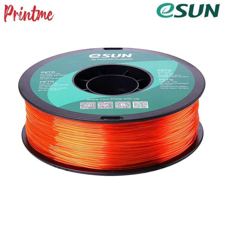 eSUN 1kg 1.75mm Warm Orange Twinkling PLA Filament for 3D Printer