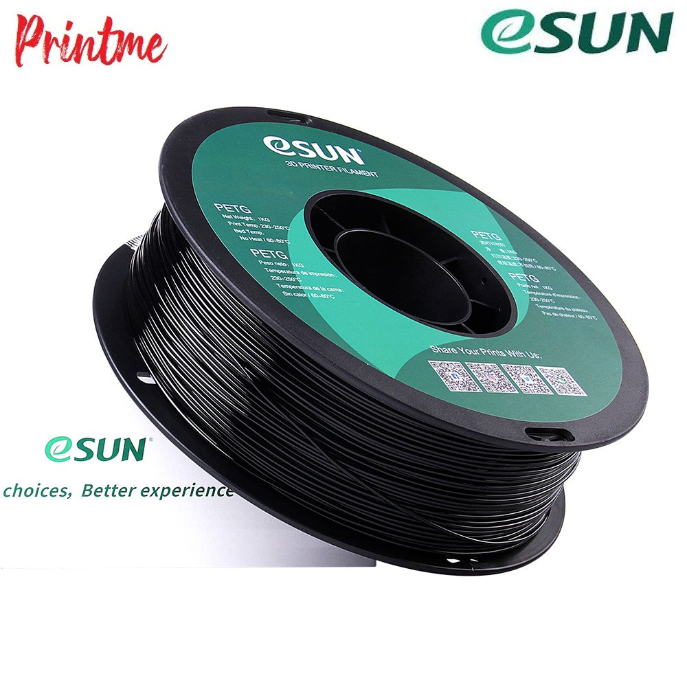 eSUN PETG Solid Black 1.75mm 1kg/2.2lbs