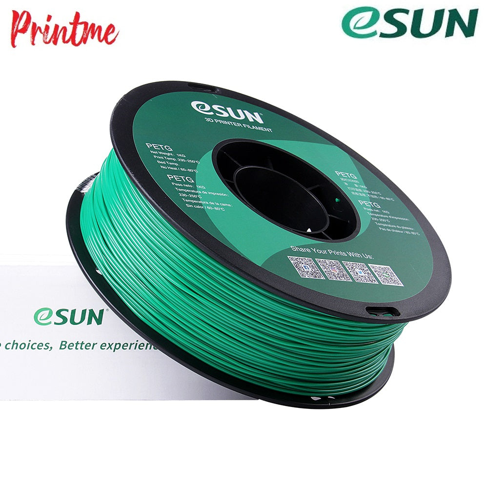 eSUN PETG Solid Green 1.75mm 1kg/2.2lbs