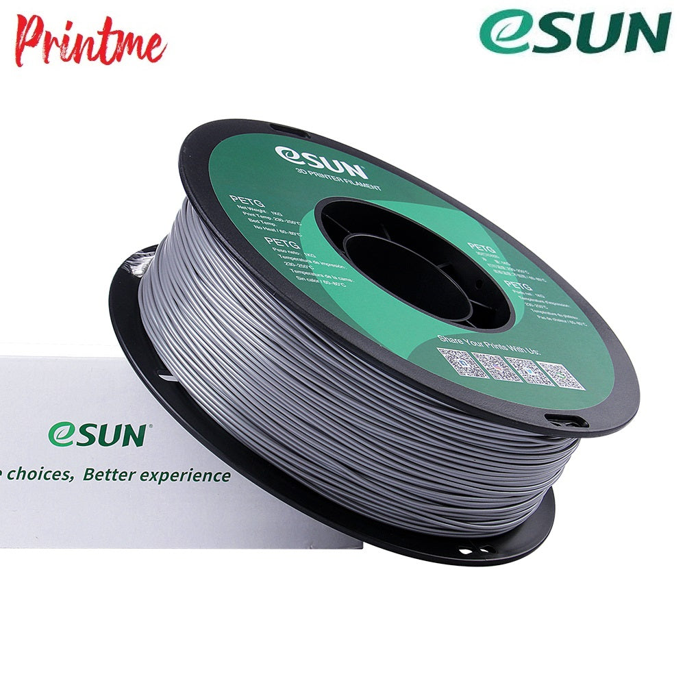 eSUN PETG Solid Silver 1.75mm 1kg/2.2lbs