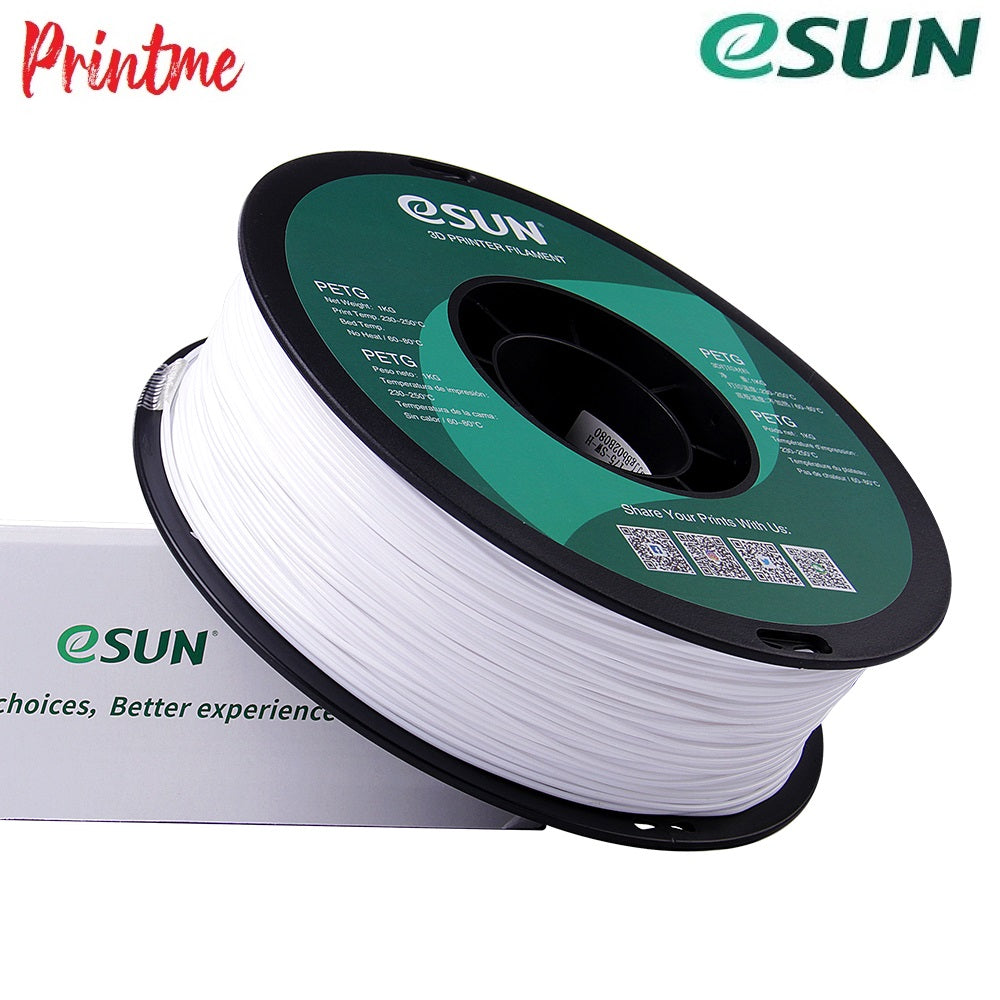 eSUN PETG Solid White 1.75mm 1kg/2.2lbs