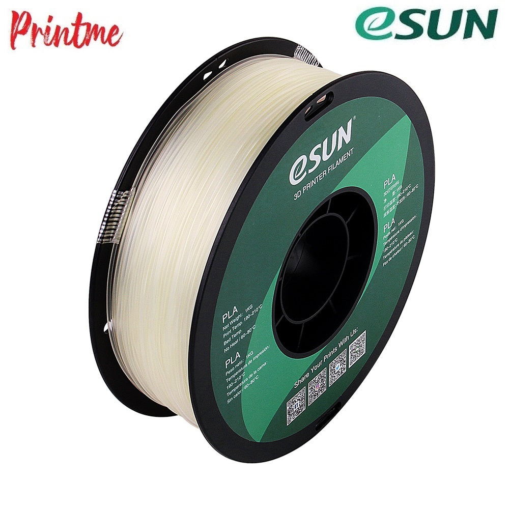 eSUN PLA Clear 1.75mm 1kg/2.2lbs