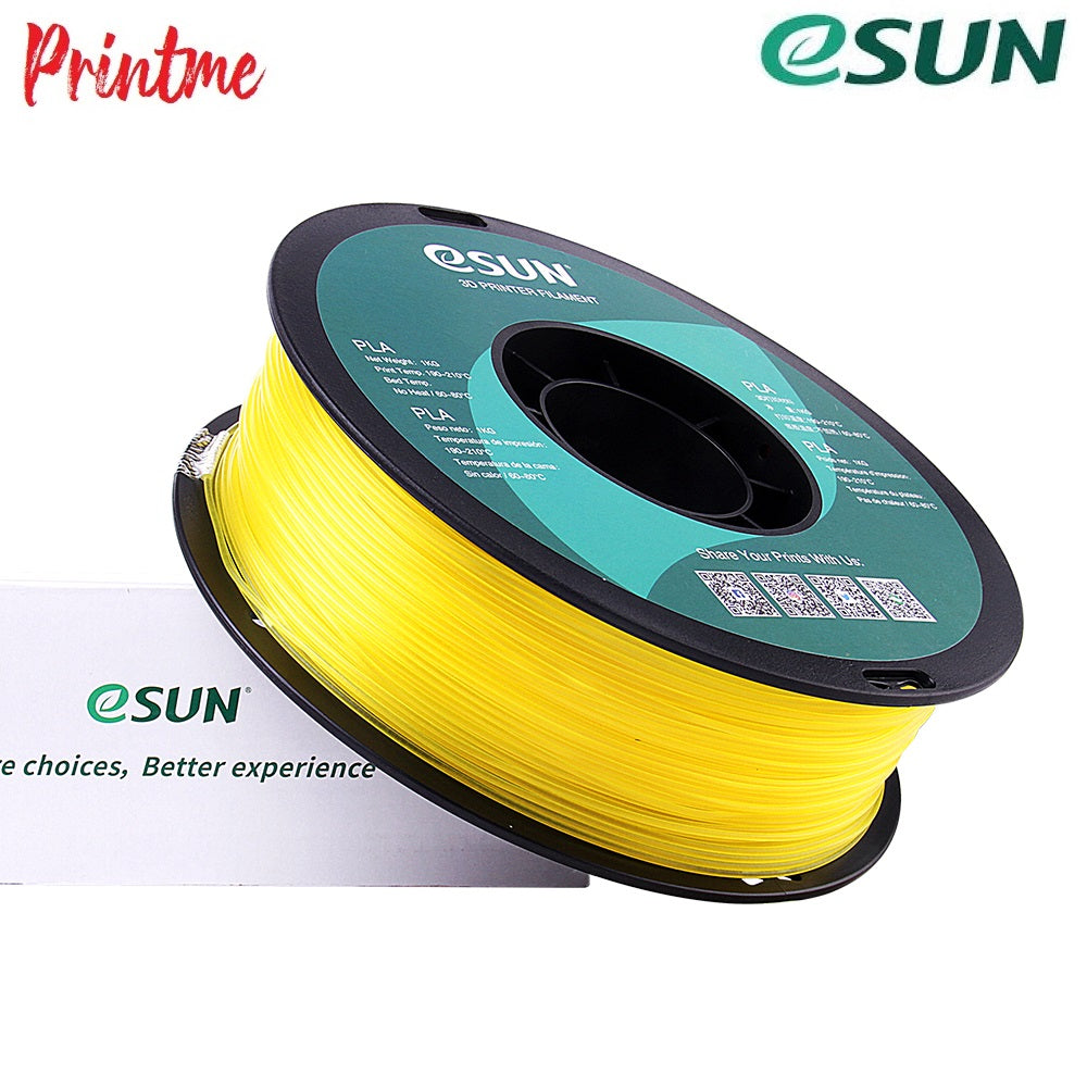 eSUN PLA Glass Lemon Yellow 1.75mm 1kg/2.2lbs