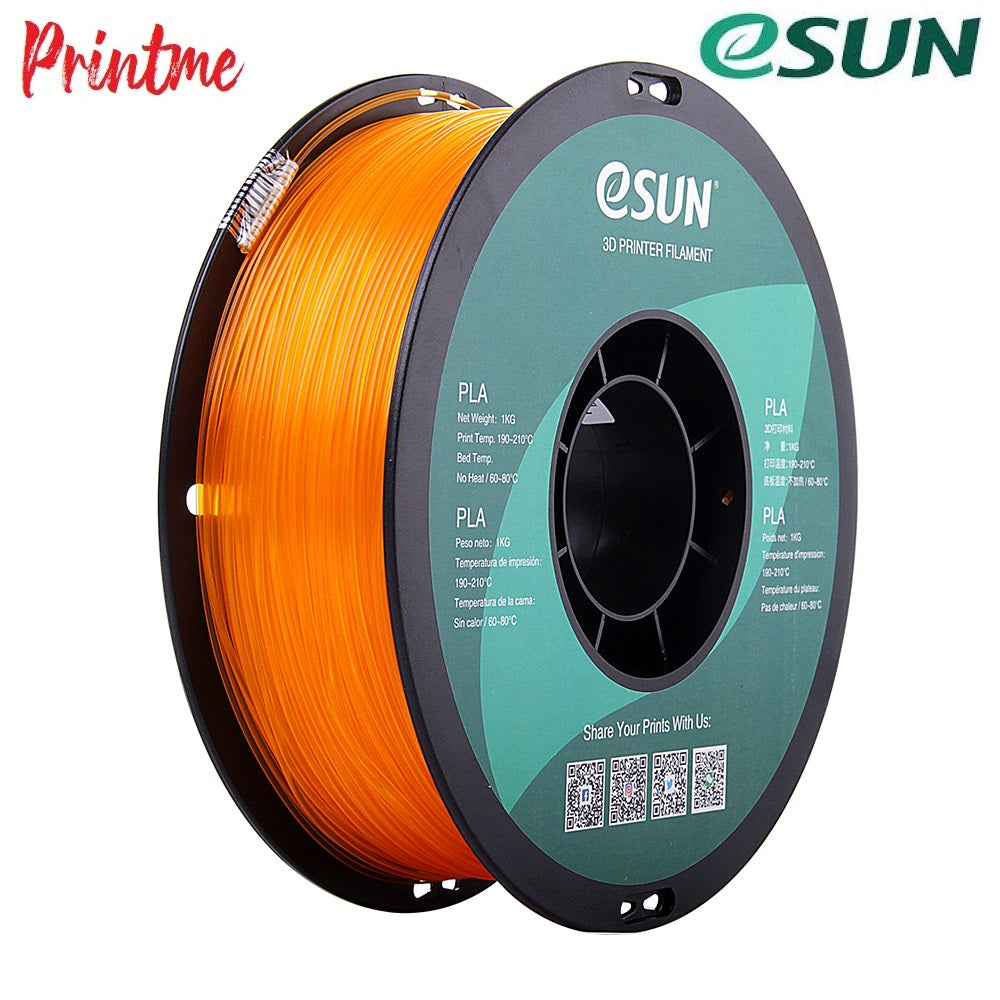 eSUN PLA Glass Orange 1.75mm 1kg/2.2lbs