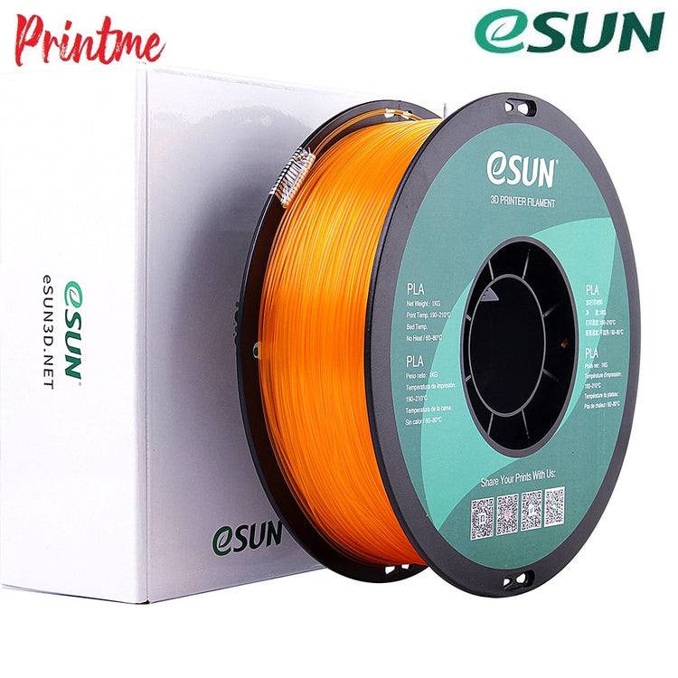 eSUN PLA Glass Orange 1.75mm 1kg/2.2lbs