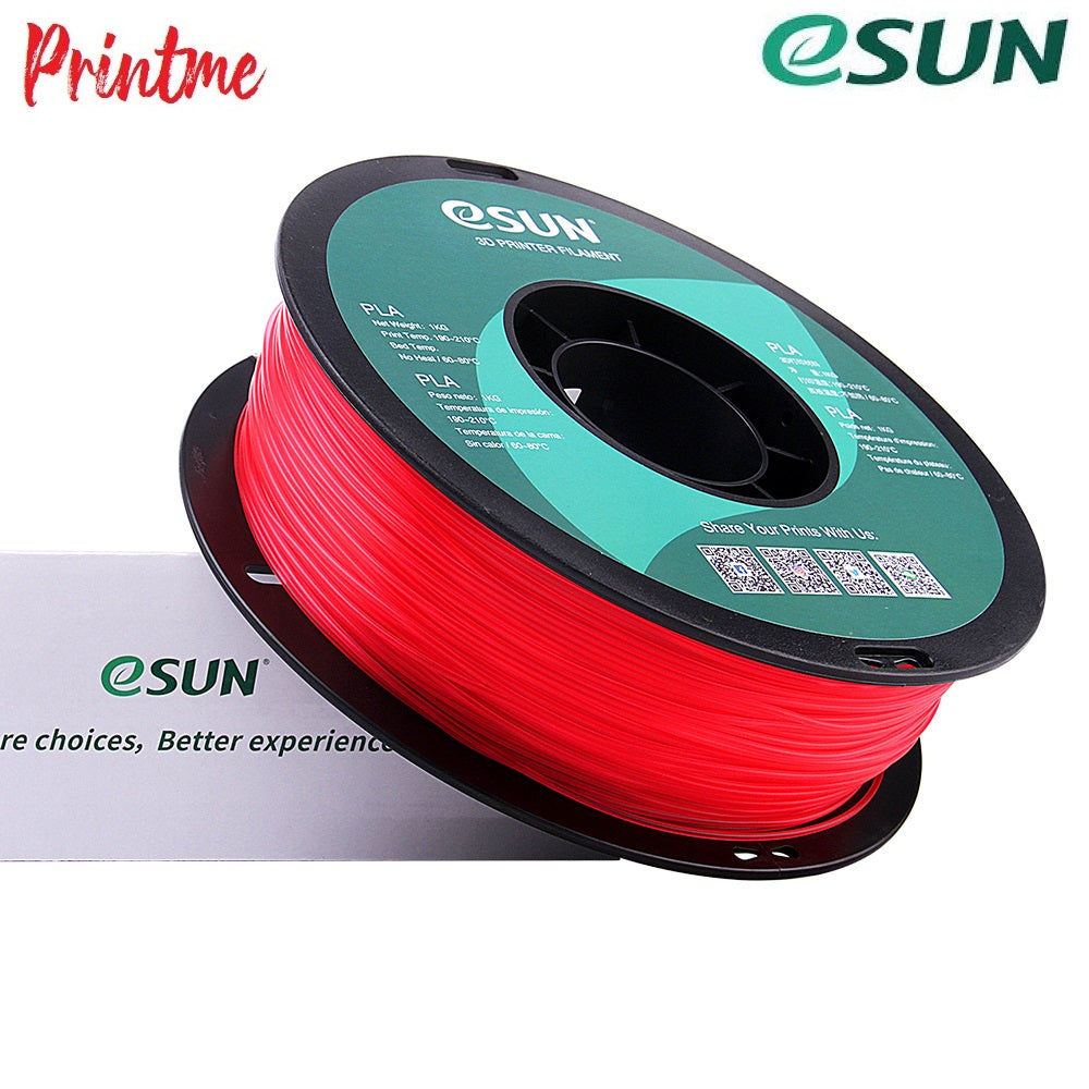 eSUN PLA Glass Watermelon Red 1.75mm 1kg/2.2lbs