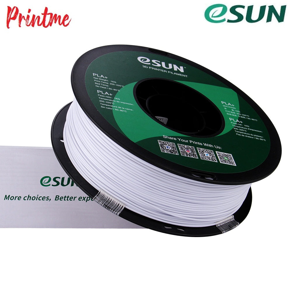 eSUN PLA+ Cold White 1.75mm 1kg/2.2lbs