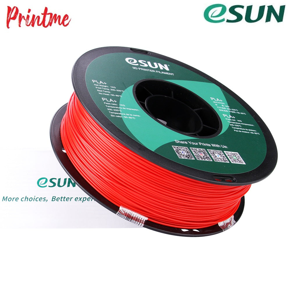 eSUN PLA+ Red 1.75mm 1kg/2.2lbs