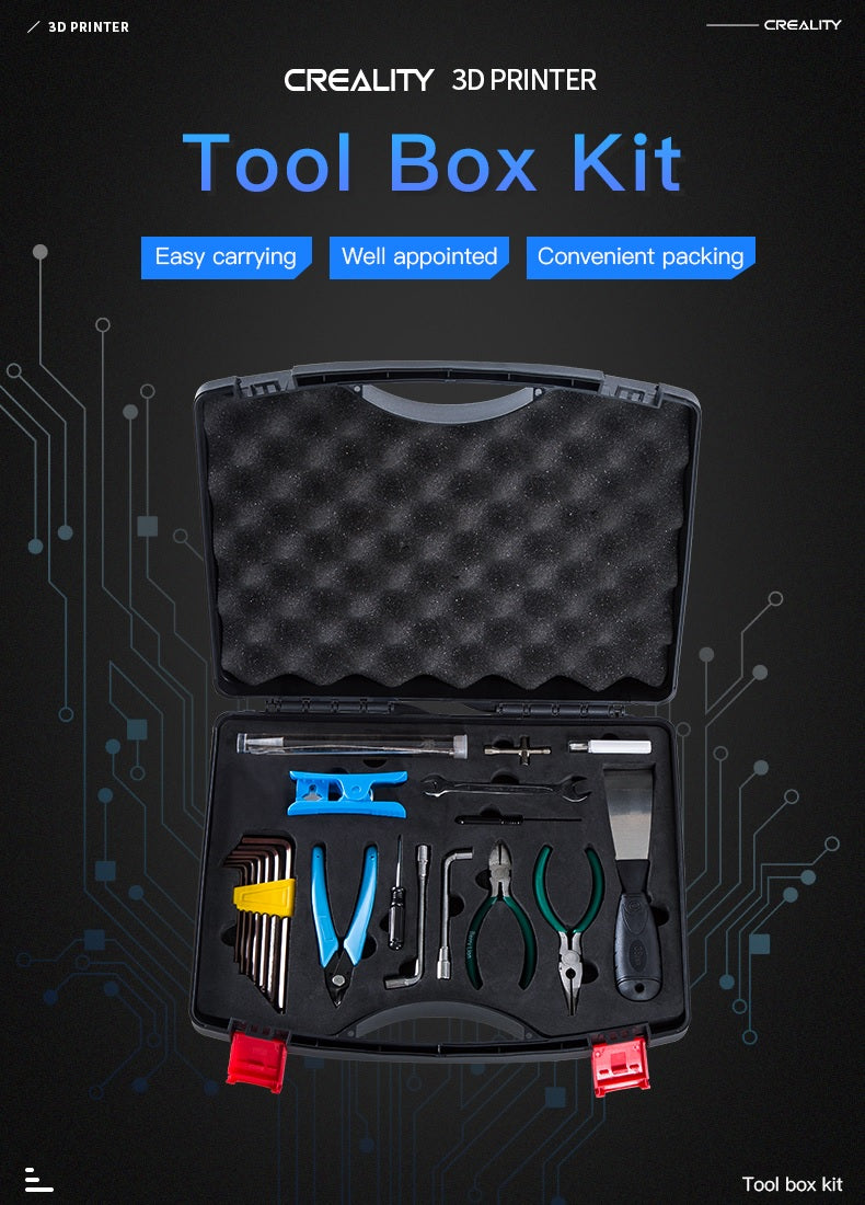 Creality 3D Printer Tool Box Kit