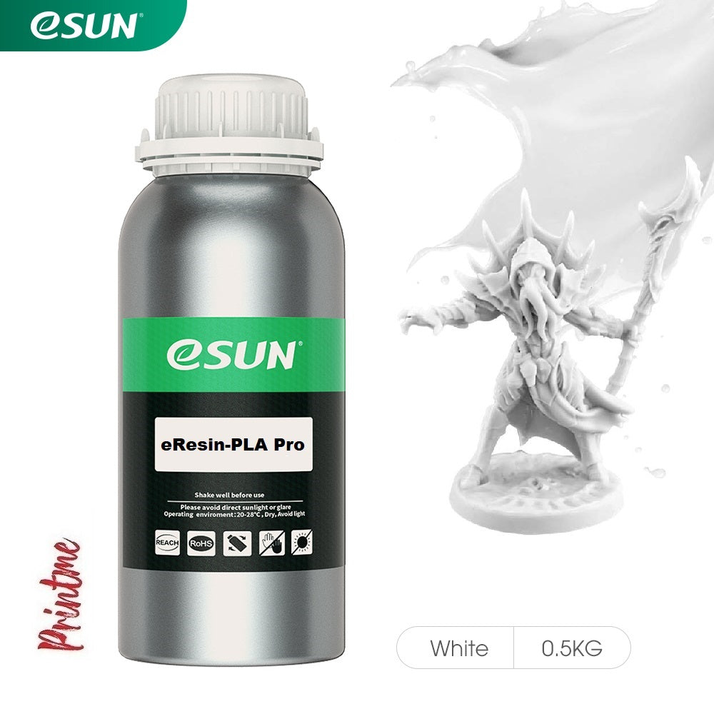 eSUN White PLA PRO Plant Based Resin 500G