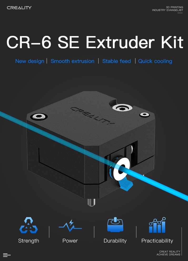 Creality 3D, CR-6 SE/CR10 Smart Extruder Kit