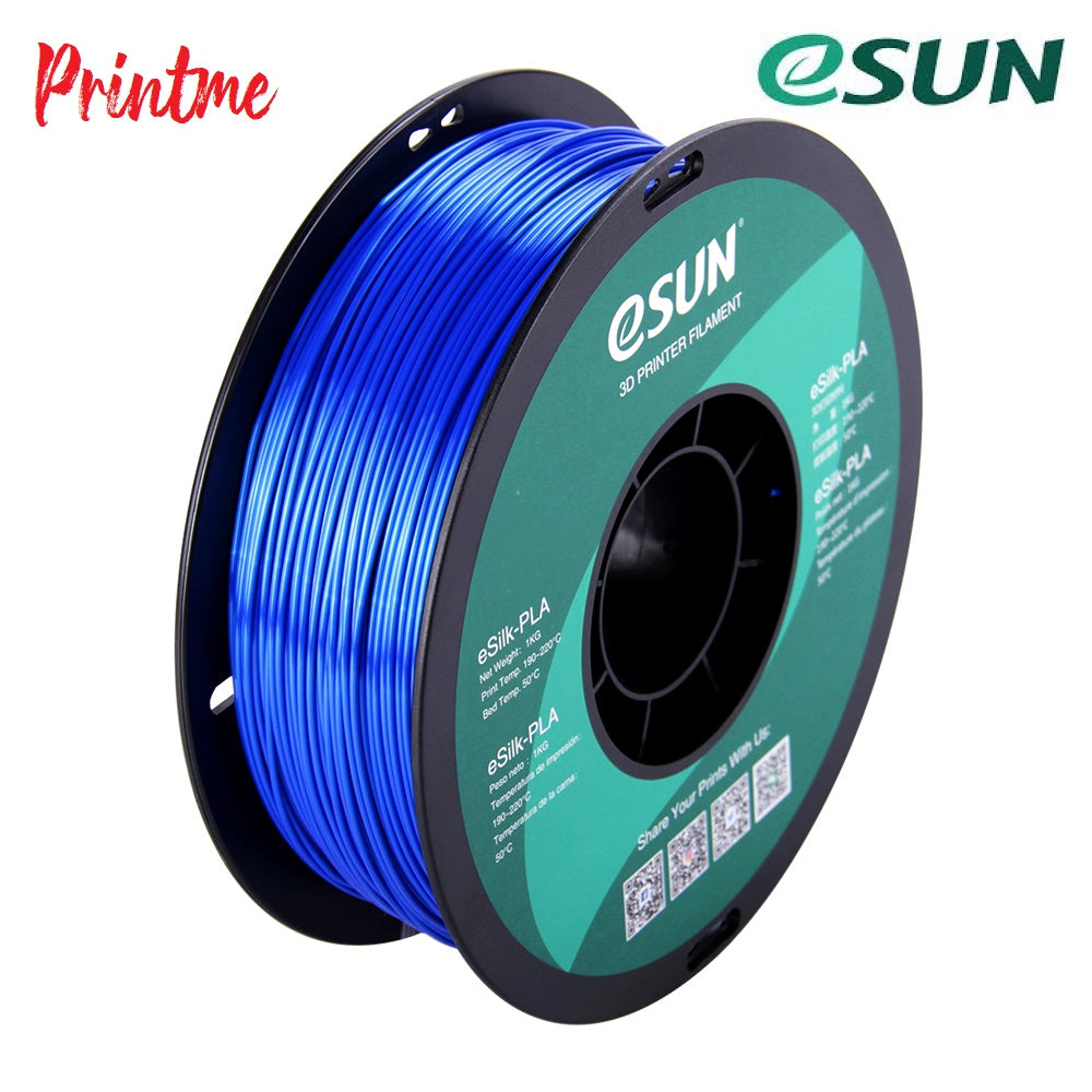eSUN eSilk Blue 1.75mm 1kg/2.2lbs