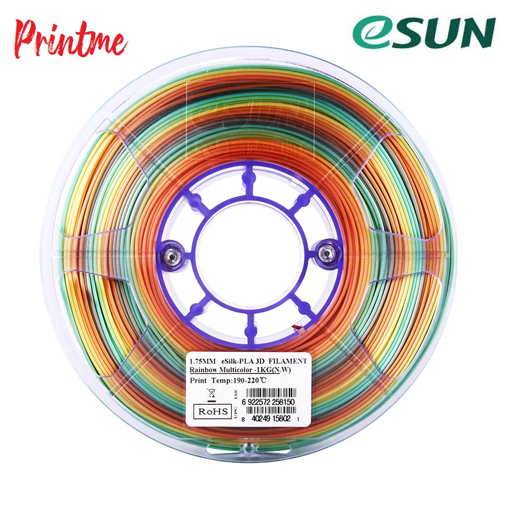 eSUN eSilk Rainbow 1.75mm 1kg/2.2lbs
