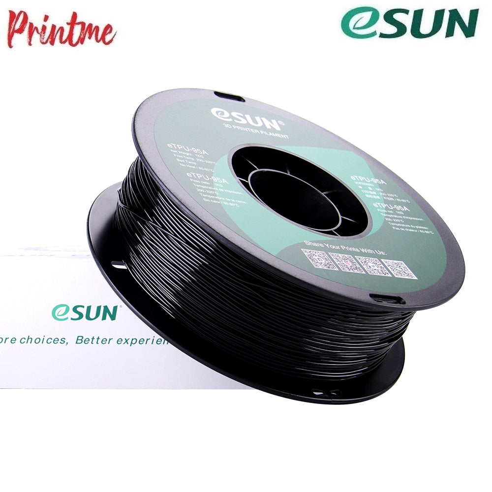 eSUN TPU-95A Black 1.75mm 1kg/2.2lbs