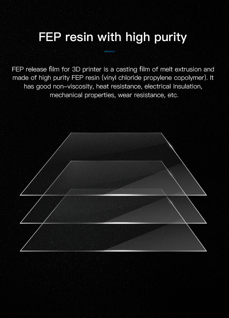 Creality 3D, FEP 1x Release Film 200x140x0.15mm