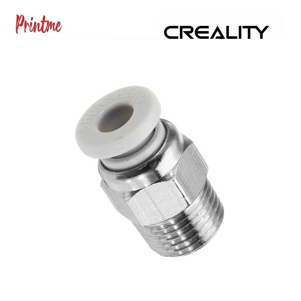 Creality 3D PC4- Male Straight Pneumatic Tube Push Fitting Connector