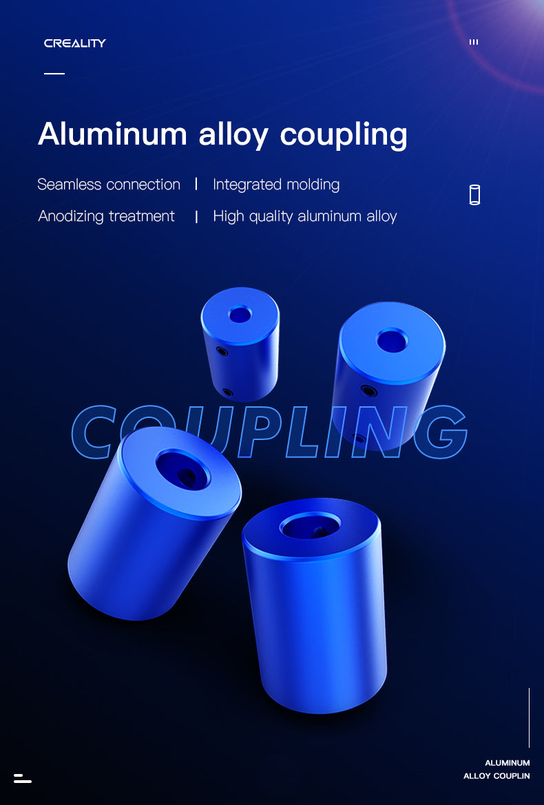 Creality 3D Aluminum Alloy Flexible Coupling 2 Piece set