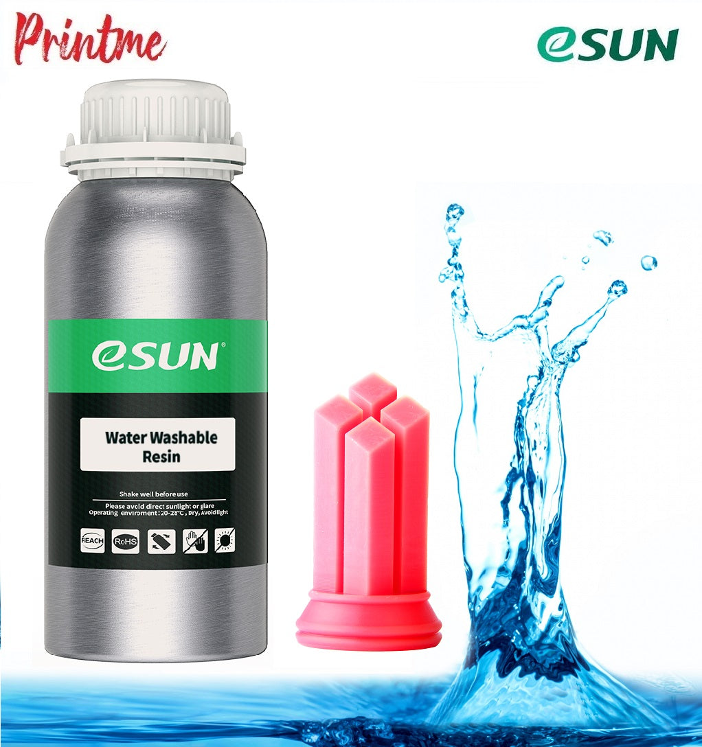 eSUN Red Water Washable Resin 500G